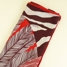 Hermes Red Multicolor "Zebra Pegasus" by Alice Shirly Shawl
