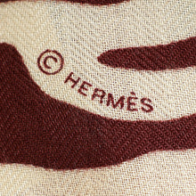 Hermes Red Multicolor "Zebra Pegasus" by Alice Shirly Shawl