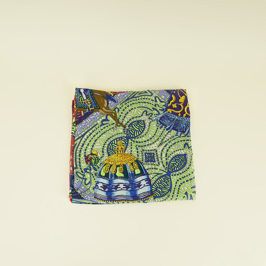 Hermes Multicolor "Cavaliers du Caucase" Shawl