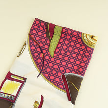 Hermes Multicolor "Les Voitures A Transformation" Silk Scarf
