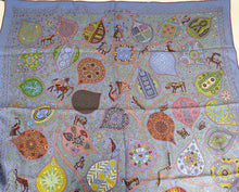Hermes Multicolor Hermes L'Arbre De Vie Silk Scarf 90