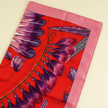 Hermes Multicolor Brazil Detail Silk Scarf