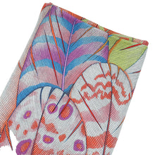 Hermes Mauve Rose Chine Plumes En Fete Cashmere Silk Shawl