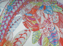 Hermes Mauve Rose Chine Plumes En Fete Cashmere Silk Shawl
