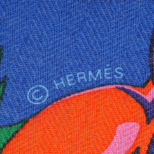 Hermes Tricolor Mythiques Phoenix Cashmere Silk Shawl