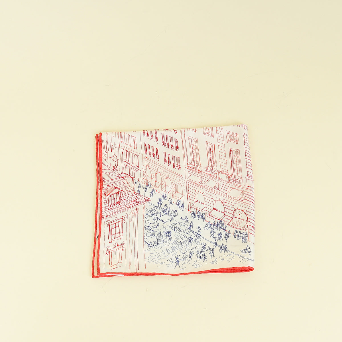 Hermes Multicolor Un Jardin Sur Le Toit Scarf 45