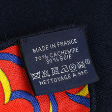 Hermes Bleu Multicolor Festival Des Amazones Encadre Shawl 140