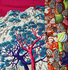 Hermes Multicolor Sieste Au Paradis Shawl 140