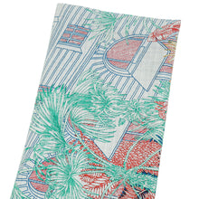 Hermes Gris Chine Rose Faubourg Tropical Cashmere Silk Shawl
