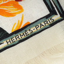 Hermes Multicolor Brazil Cashmere and Silk Scarf