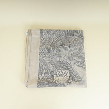 Hermes Bicolor Faubourg Tropical Shawl 140