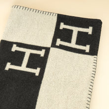 Hermes Bicolor Avalon Throw Blanket