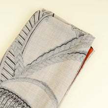 Hermes Multicolor Zouaves et Dragons Wash Shawl 140