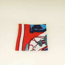 Hermes Multicolor Zouaves et Dragons Cashmere Shawl 140