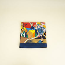 Hermes Multicolor Ca Decoiffe! Silk Scarf 90