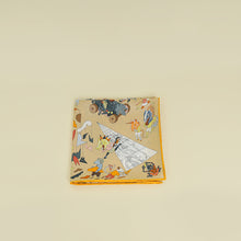 Hermes Multicolor Academia Hippica Silk Scarf 90