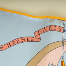 Hermes Multicolor Academia Hippica Silk Scarf 90