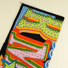 Hermes Multicolor Electrique Twill Scarf