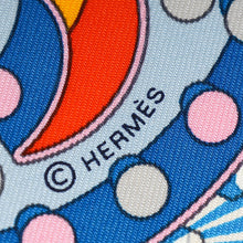 Hermes Multicolor Electrique Twill Scarf