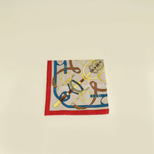 Hermes Tricolor Electrique Twill Scarf