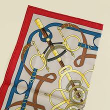 Hermes Tricolor Electrique Twill Scarf