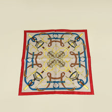 Hermes Tricolor Electrique Twill Scarf