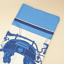 Hermes Bicolor Ex Libris Scarf 90