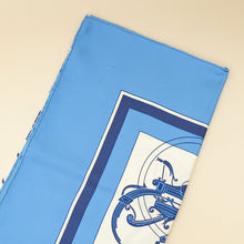 Hermes Bicolor Ex Libris Scarf 90