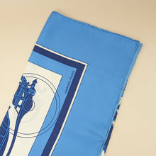 Hermes Bicolor Ex Libris Scarf 90