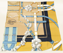 Hermes Tricolor Grand Manege Detail Silk Scarf 70