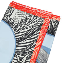 Hermes Multicolor Gianpaolo Pagni Cavalier en Formes Scarf 90