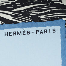 Hermes Multicolor Gianpaolo Pagni Cavalier en Formes Scarf 90