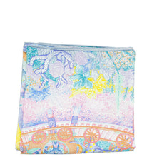 Hermes Tricolor Les Folies Du Faubourg Scarf 90