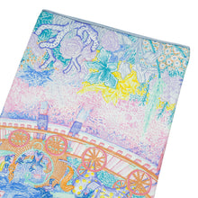 Hermes Tricolor Les Folies Du Faubourg Scarf 90