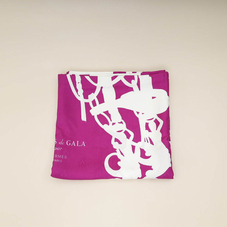 Hermes Brides de Gala Tattoo Silk Scarf 90