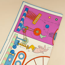 Hermes Blanc Multicolor Tea for Two scarf 90