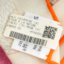 Hermes Tricolor Retour a la Nature Shawl 140