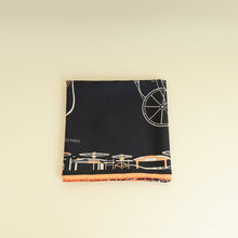 Hermes Tricolor Complication Equestre Scarf 90