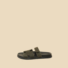 Hermes Vert Forêt Suede Chypre Sandals 45