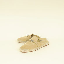 Hermes Beige Feria Espadrilles 38