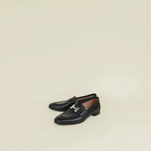 Hermes Noir Paris Loafer 37