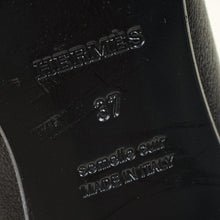 Hermes Noir Paris Loafer 37