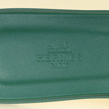 Hermes Vert Viride Oran Sandals 40