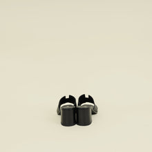 Hermes Noir Helia 60 Sandal 40
