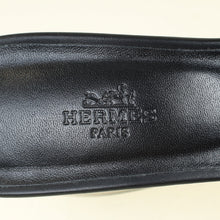Hermes Noir Helia 60 Sandal 40