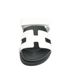 Hermes Blanc Chypre Sandals 36