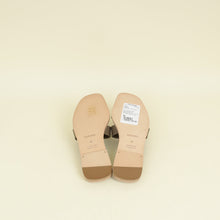 Hermes Gris Etain Oran Sandal 36