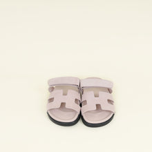 Hermes Rose Porcelaine Chypre Sandals 36