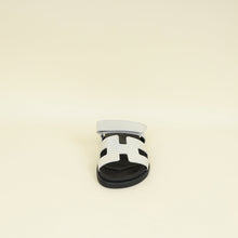 Hermes Gris Argente Chypre Sandal 37.5