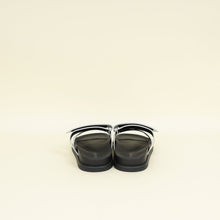 Hermes Gris Argente Chypre Sandal 37.5